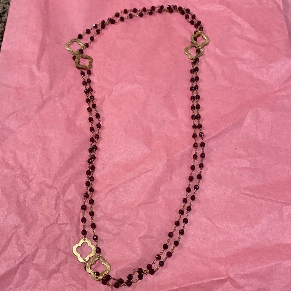 Beaded Long Necklace